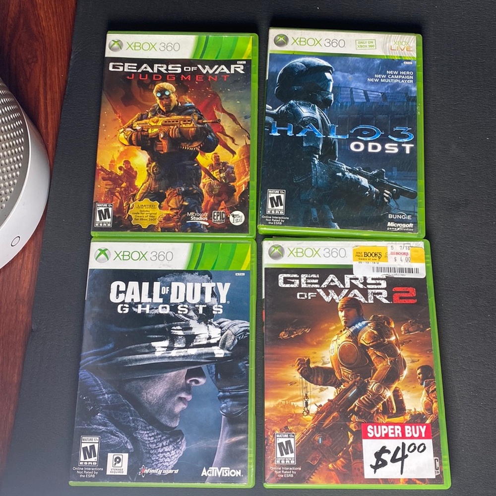 Lot of Xbox 360 games